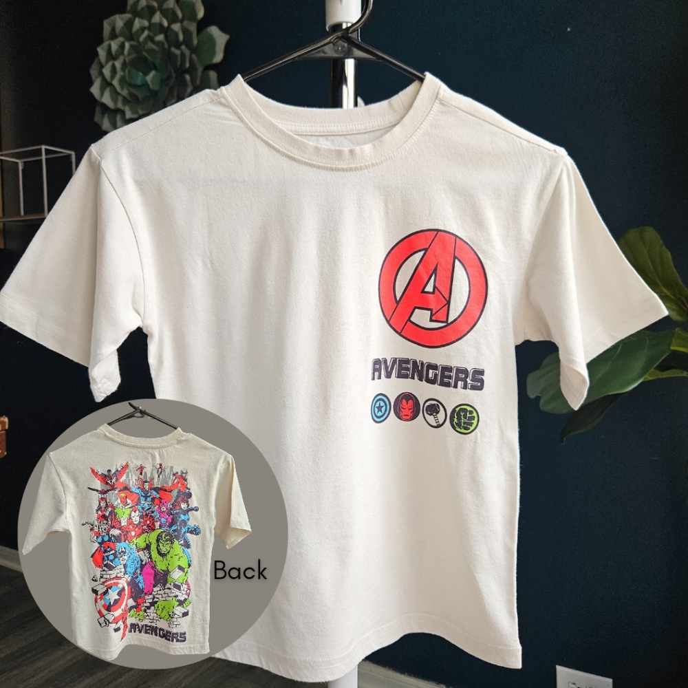 Boys Avenger Graphic Short Sleeve Tee Size 8